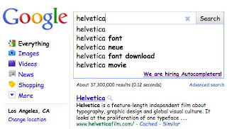 Helvetica Goes Comic Sans! Google's April Fool's Day Prank