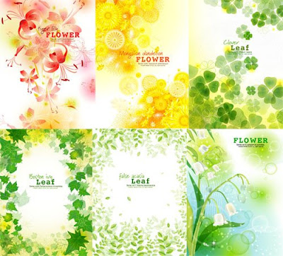 Flowers and Leafs Vector Ackley And Ladwig. Flowers and Leafs Vector