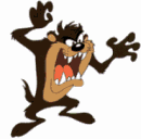 animated free gif: The Tasmanian Devil, often referred to as Taz, is an