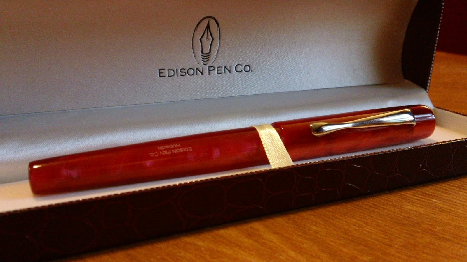 New Introduction Edison Pen Co. Hudson Goldspot Pens