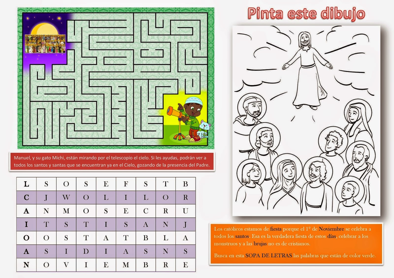 SGBlogosfera. Amigos de Jesús FIESTA DE TODOS LOS SANTOS