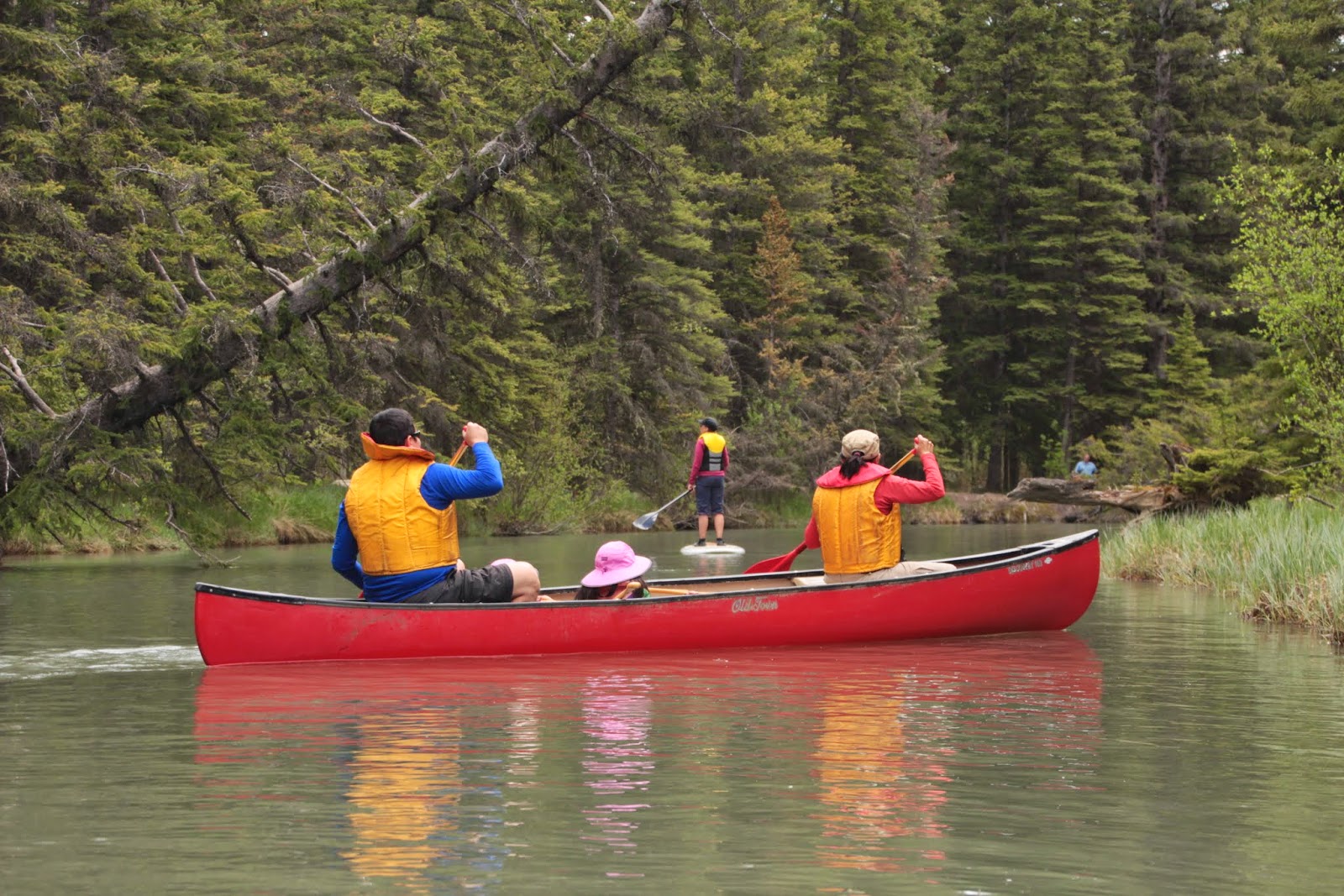 Family Adventures in the Canadian Rockies Family Canoeing and Kayaking