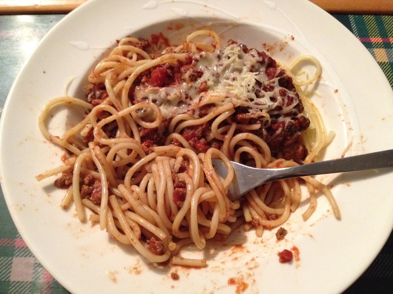 My journey to thin. Quorn spaghetti bolognese.