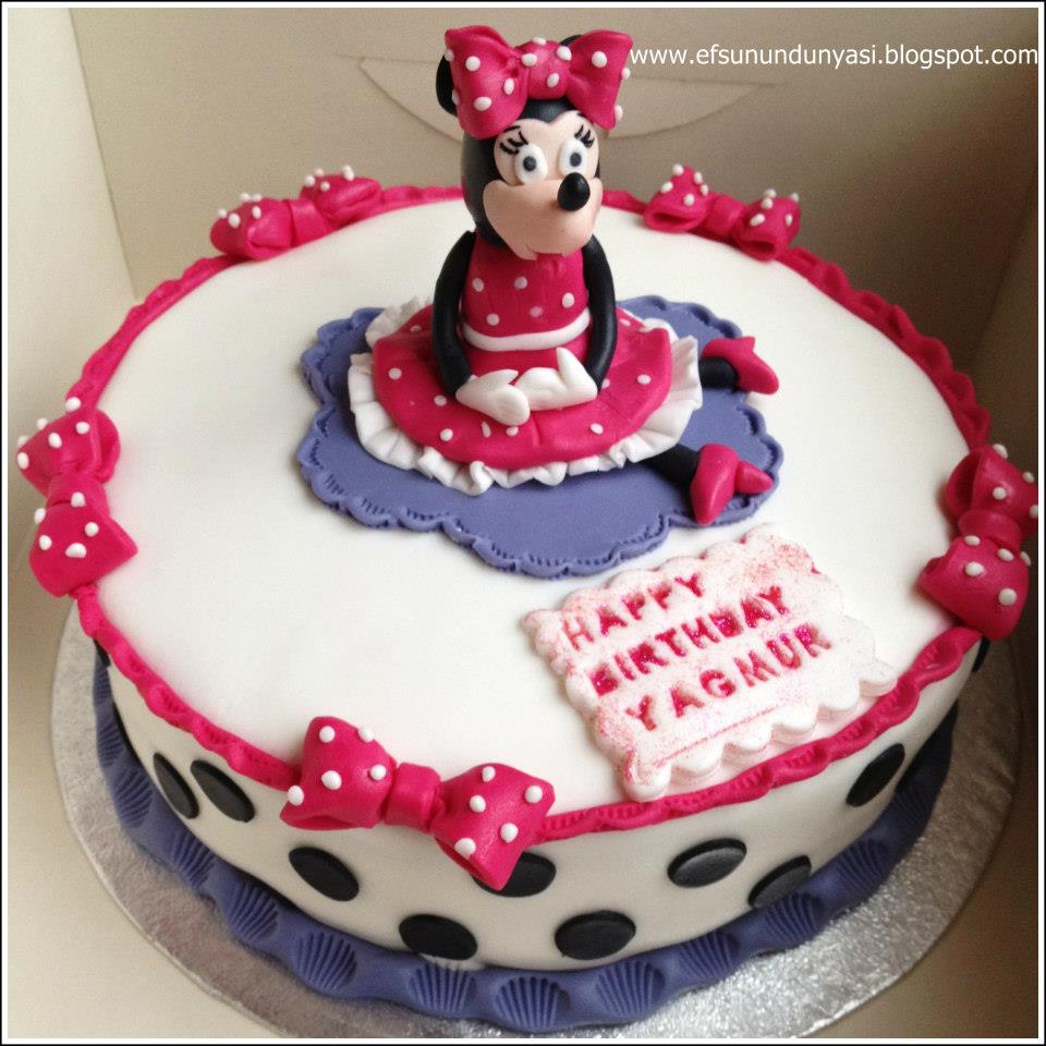 EFSUNUN DUNYASI Minnie Mouse Pastasi