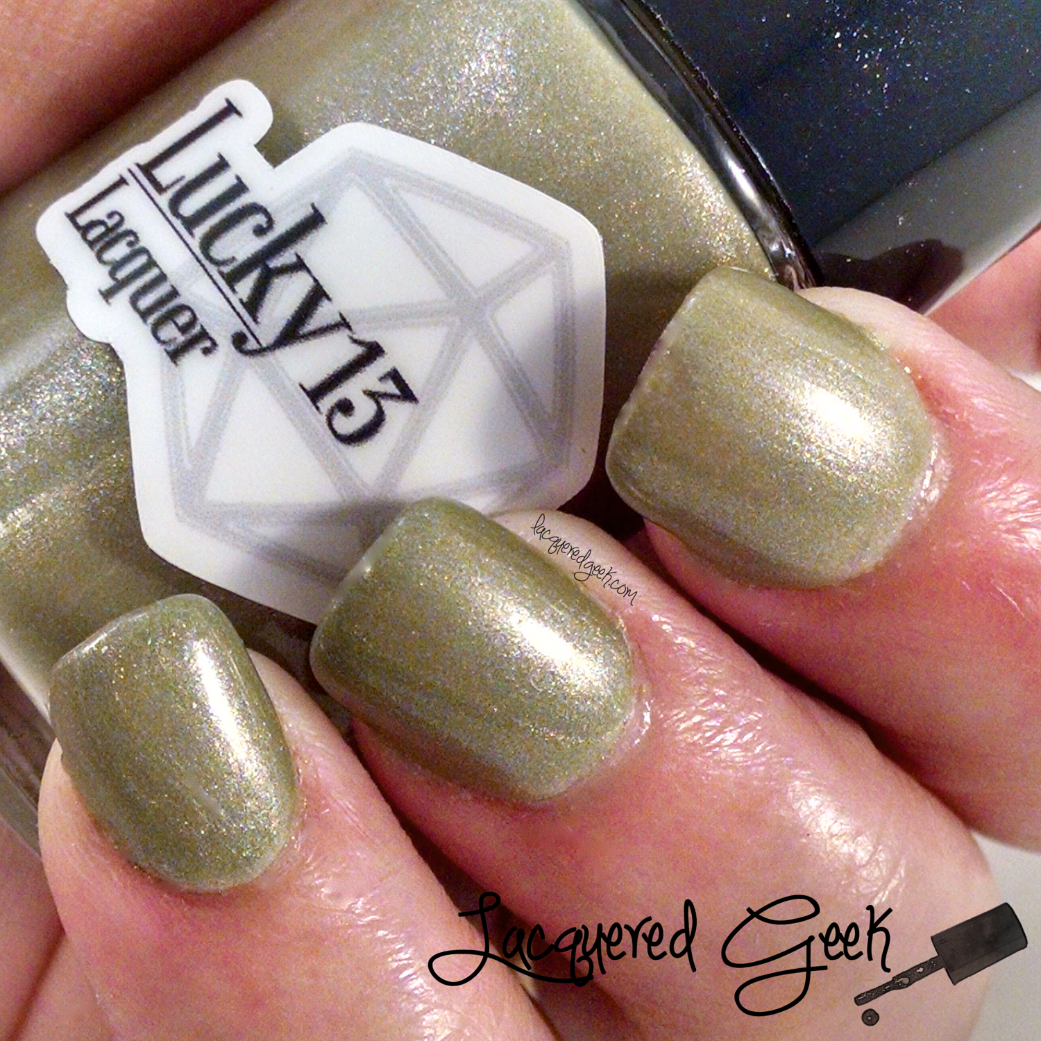 Lucky 13 Lacquer Never Forget What You Are nail polish swatch