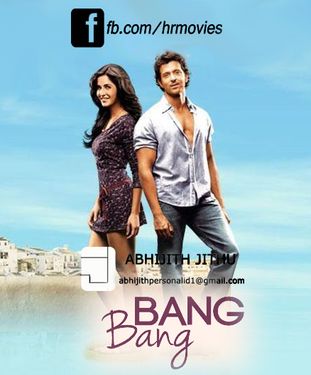 MOVIE POSTERS: bang bang first look , hrithik roshan , hindi movie