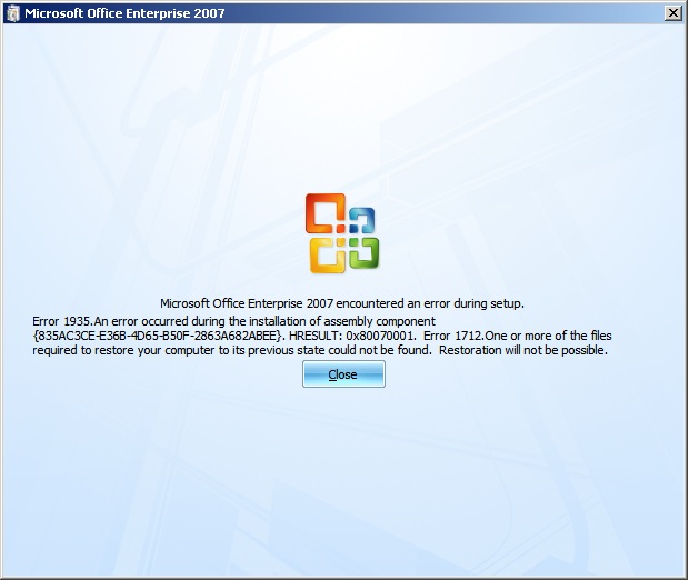 ms office will not install ms office will not install