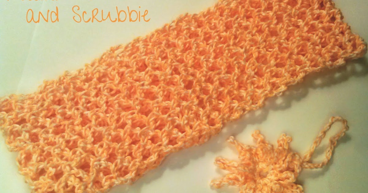 EarningMyCape Facial Headband & Scrubbie {free crochet pattern}