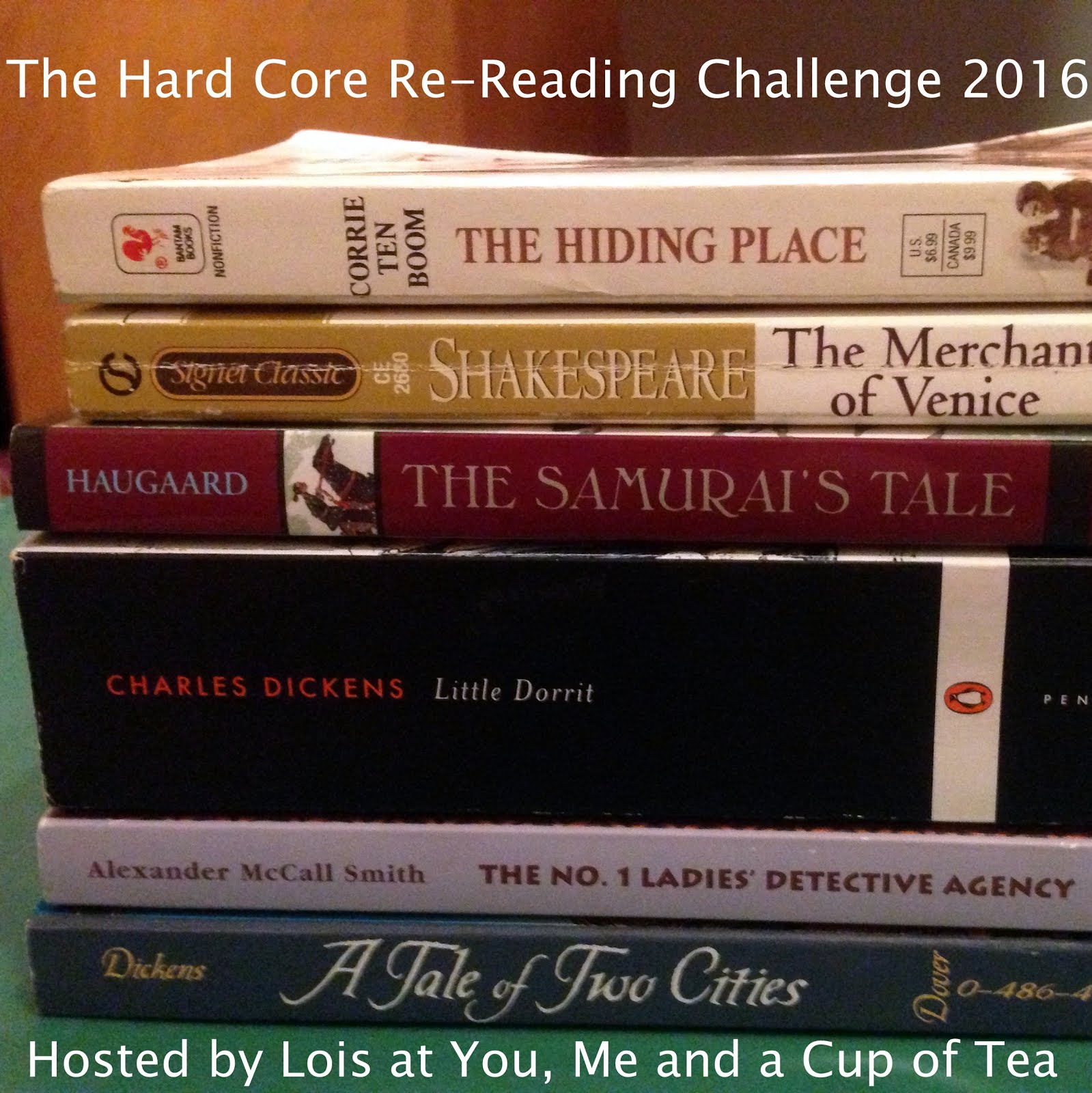 Sign up for the 2016 Hard Core Re-Reading Challenge
