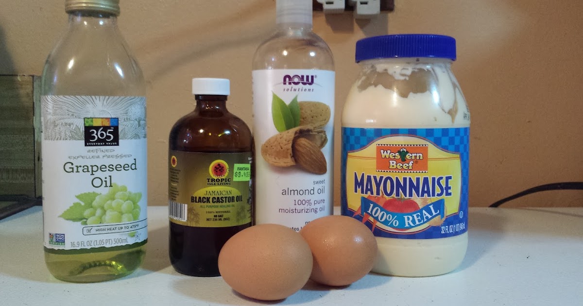 Hair Dressing! DIY Egg & Mayonnaise Protein Treatment Napturally Dany