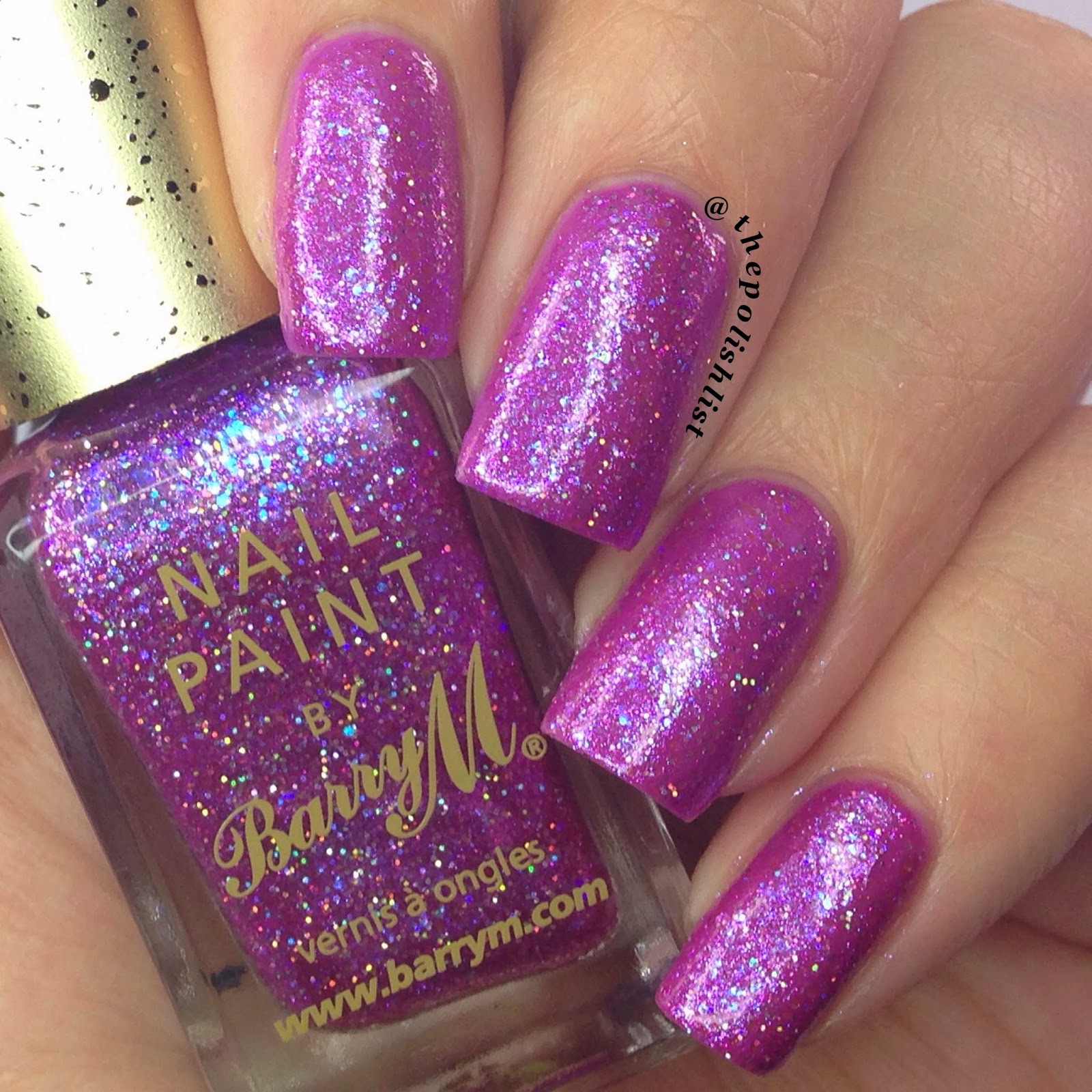 The Polish List Barry M Glitterati Swatches & Review
