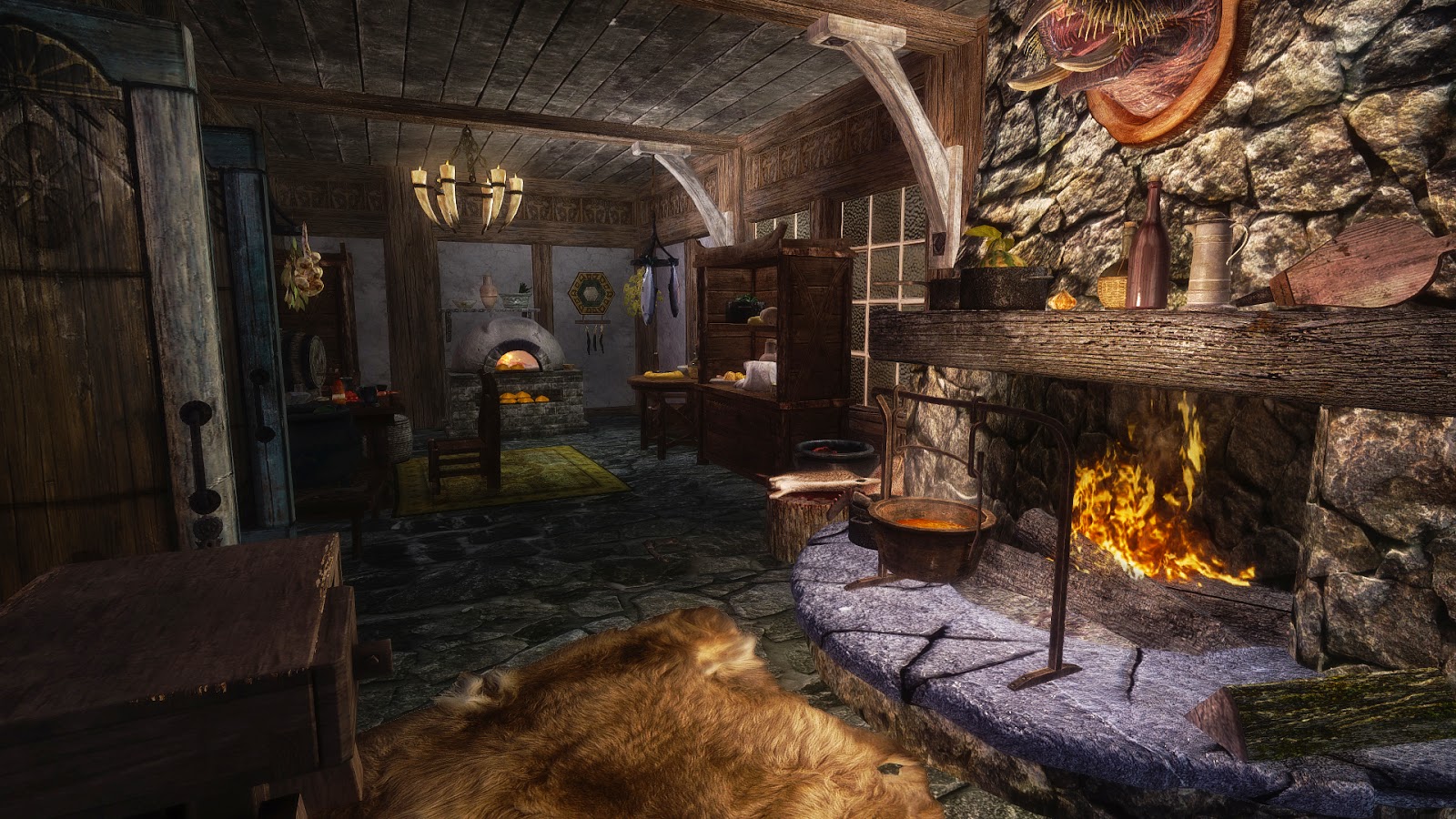 Hearthfire, nova expansão de Skyrim, permite ter casa e família