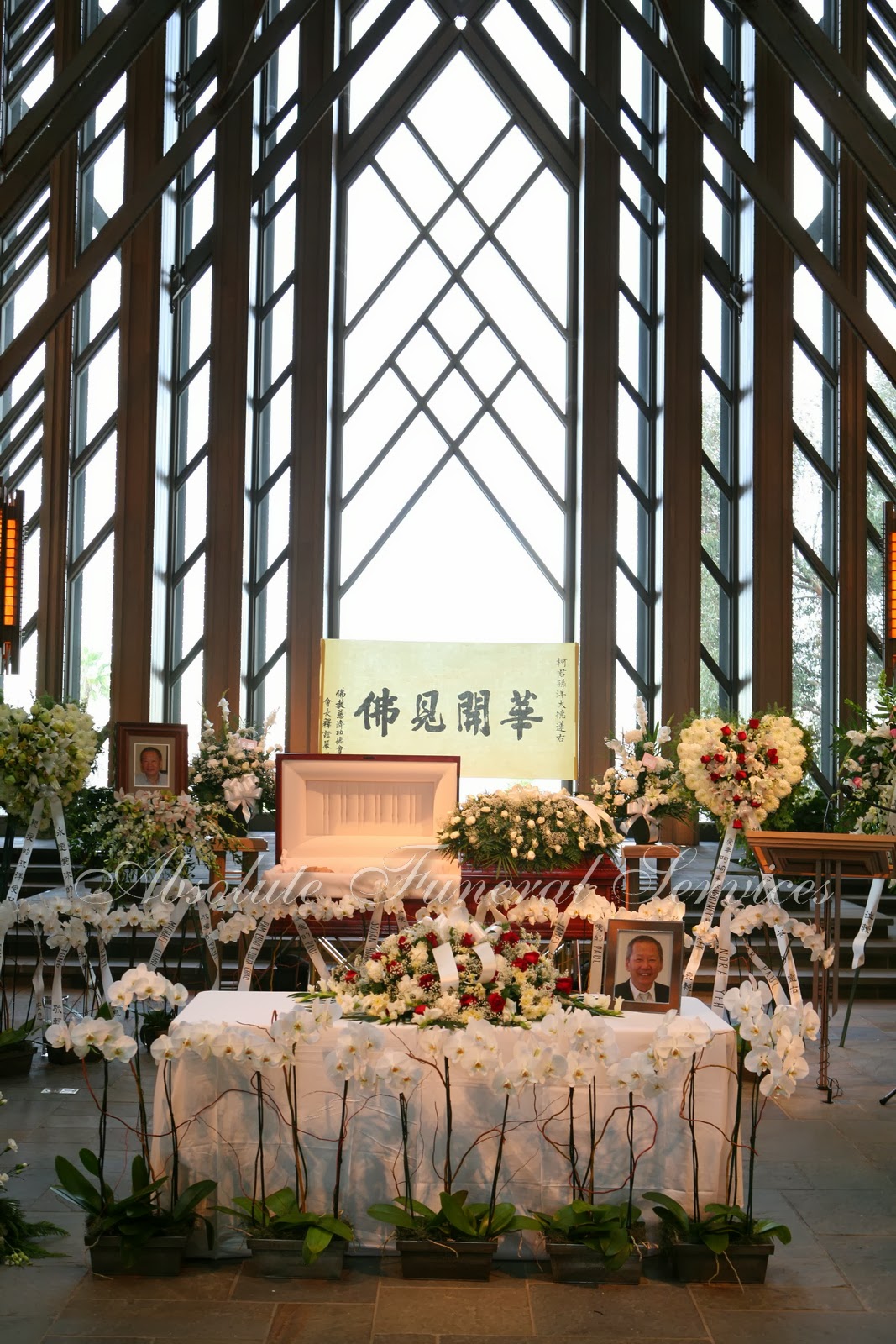 Absolute Funeral Services Paul's Funeral Viewing SkyRose Chapel