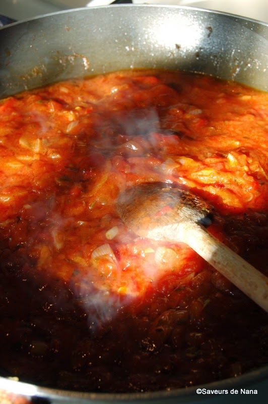 Moules sauce tomate piquante....à l'Espagnol…