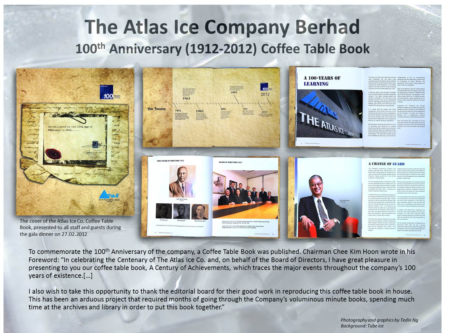 The Macsian Atlas Ice Celebrates a Century of Achievements