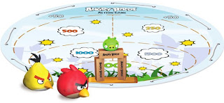 Angry Birds actie spel opstelling