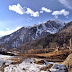 Snow covered mountains & freeze Saiful Malook Lake