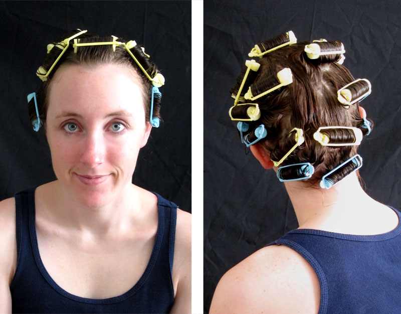 V201 How To Make a Hedgehog Hairstyle With Your Own Hair American