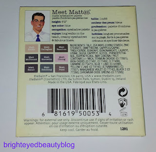 theBalm Meet Matt(e) Meet Matte
