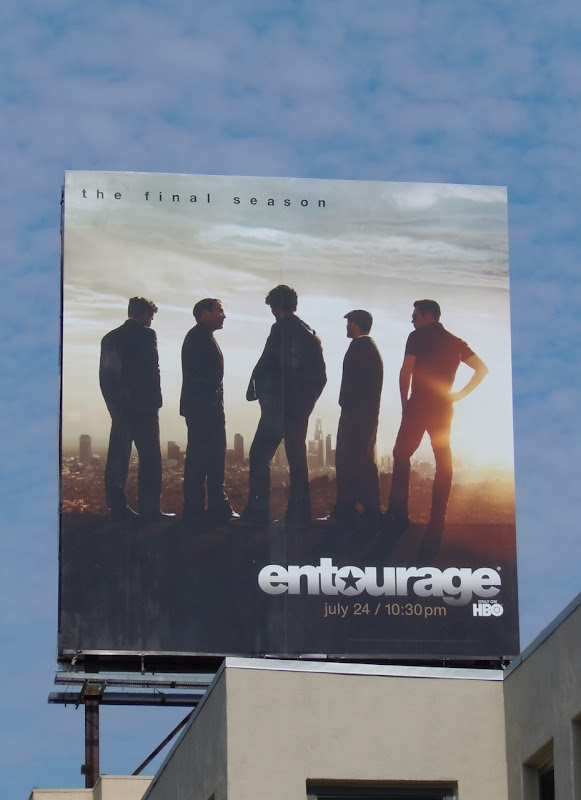 Entourage final season billboard