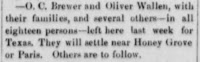 Interior Journal article dated October 1, 1880