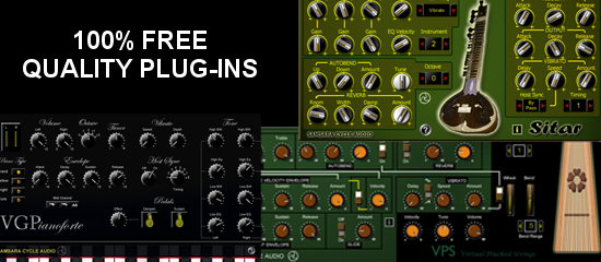 100% FREE Plug-Ins
