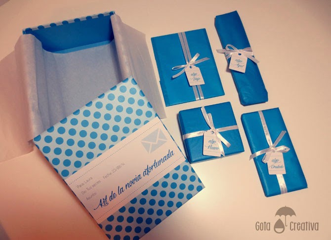 regalo novia algo azul prestado nuevo viejo Gota Creativa regalo novia algo azul prestado nuevo viejo Gota Creativa