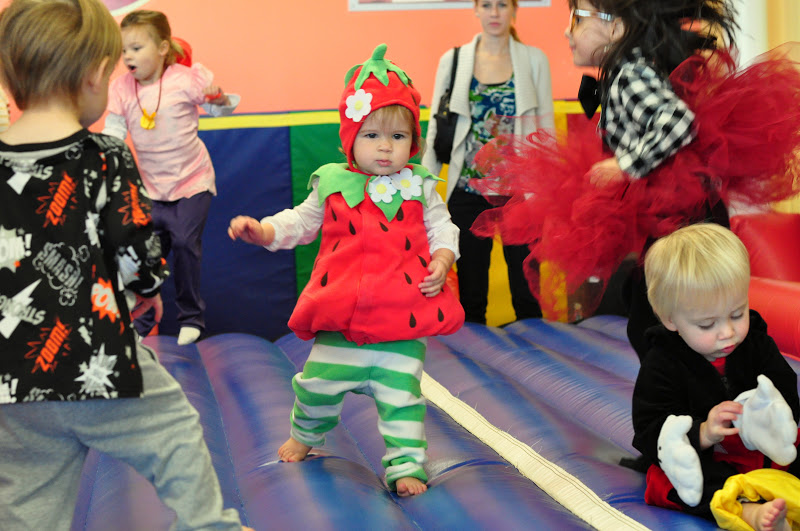 A & B Plus Three Little Gym Halloween Party & Preschool Parade