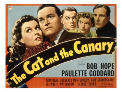 Image result for the cat and the canary 1939 POSTER