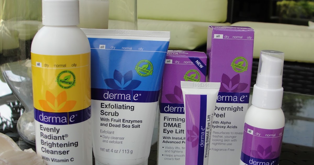 derma e Skin Care Review & GIVEAWAY