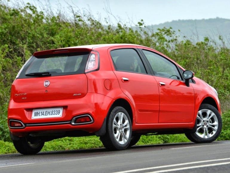 This is the new facelift of the Fiat Punto Evo 2015 ...
