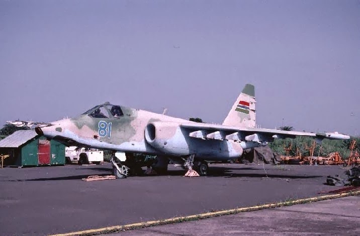 Fuerzas Armadas de  Gambia Gambia+Su-25K+Frogfoot-A