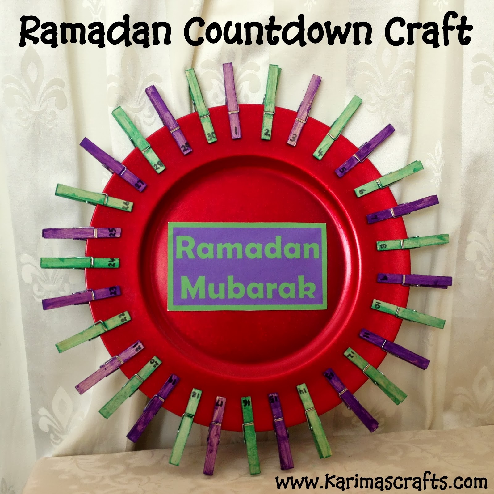 Ramadan Countdown Crafts  Muslim