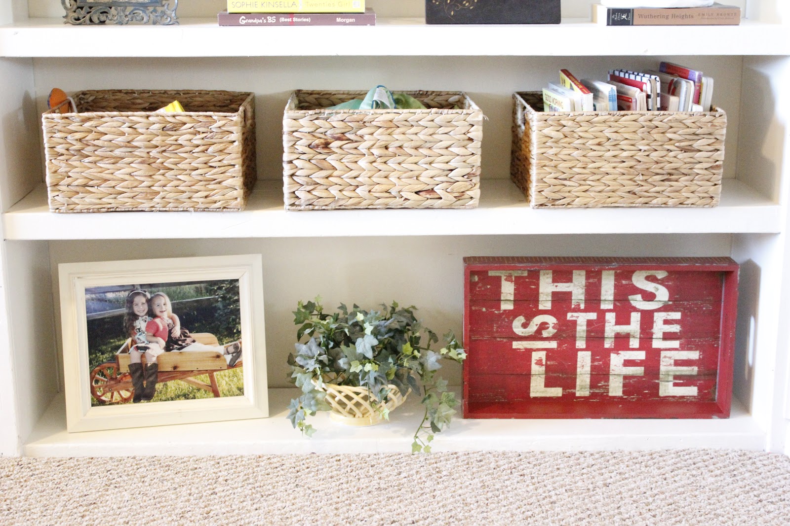 The Best Me Decorating My Bookcase