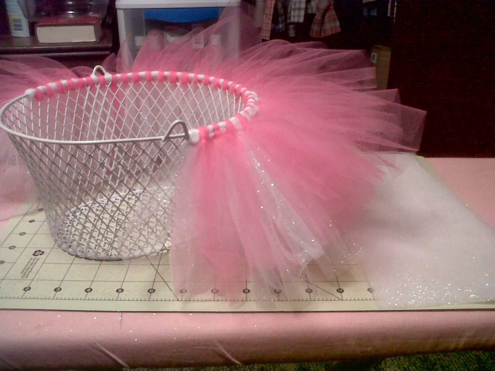 My Patchwork Quilt TUTU EASTER BASKET