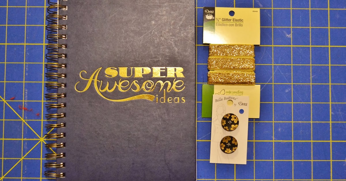 The Sequin Turtle DIY Elastic Notebook Closure and Crochet Loopy