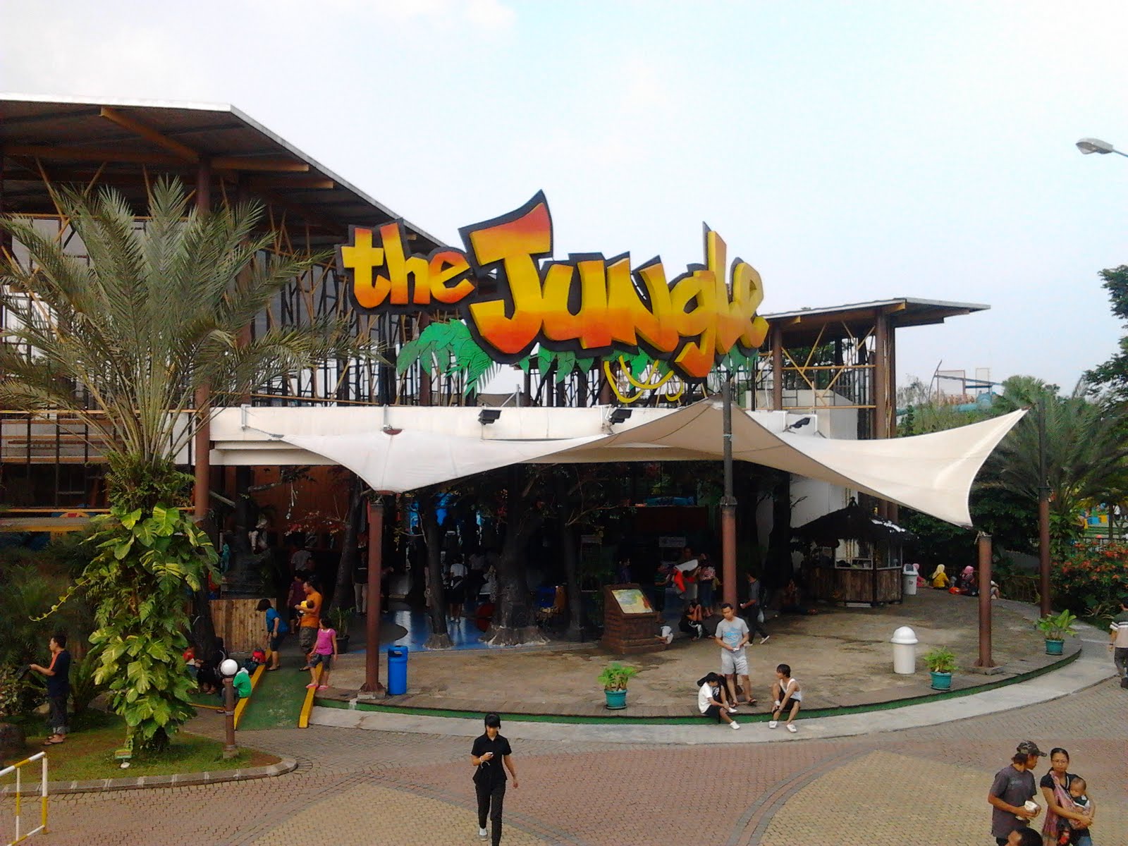 The Jungle Water Adventure, Bogor West Java Indonesia