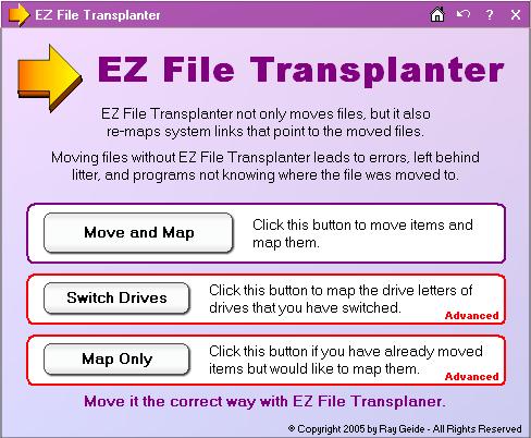 EZ File Transplanter EZ File Transplanter
