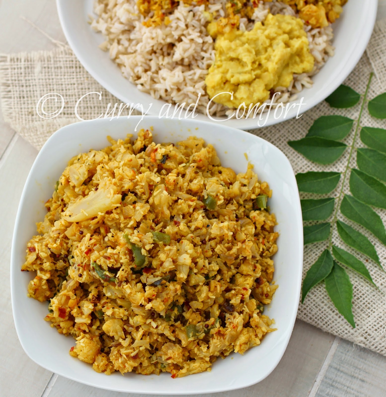 Kitchen Simmer Easy Cauliflower Mellun Curry