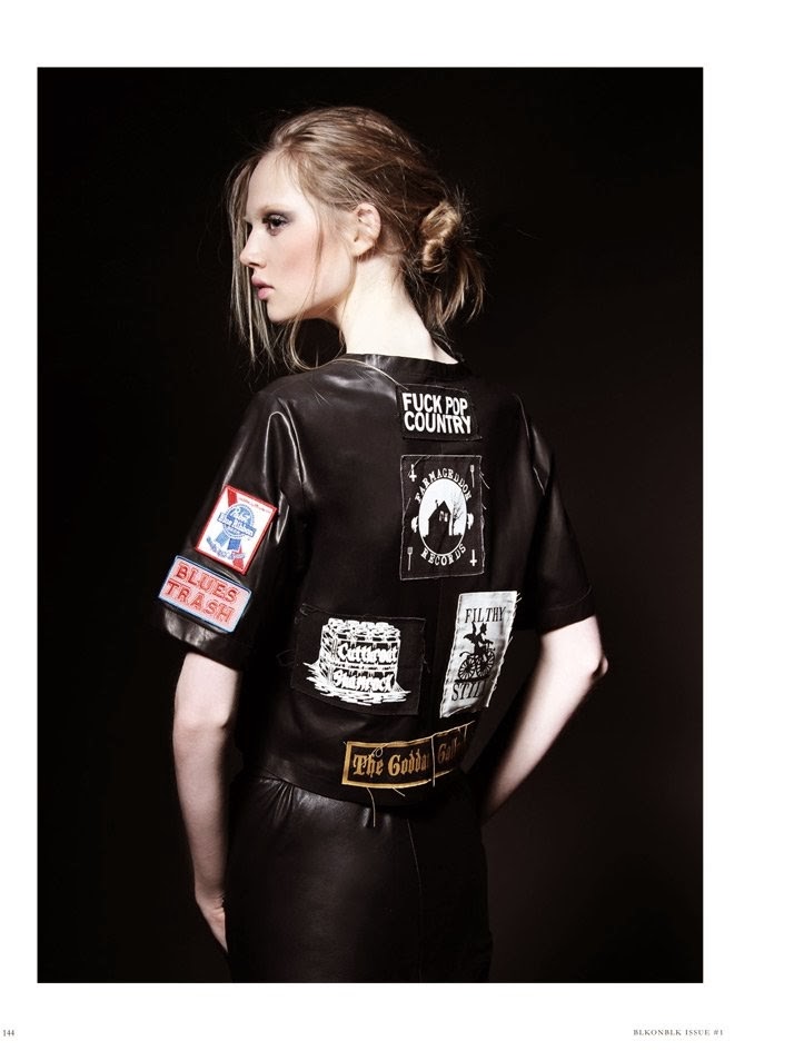 Holly Rose BLK Ad Photoshoot 2014 By Thom Kerr Ad Photoshoot : Holly Rose Photoshot For Thom Kerr BLK 2014 Premiere Issue