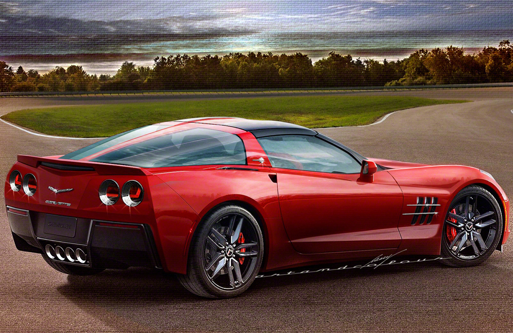 Welburn C7 Corvette To Get Split Rear Window