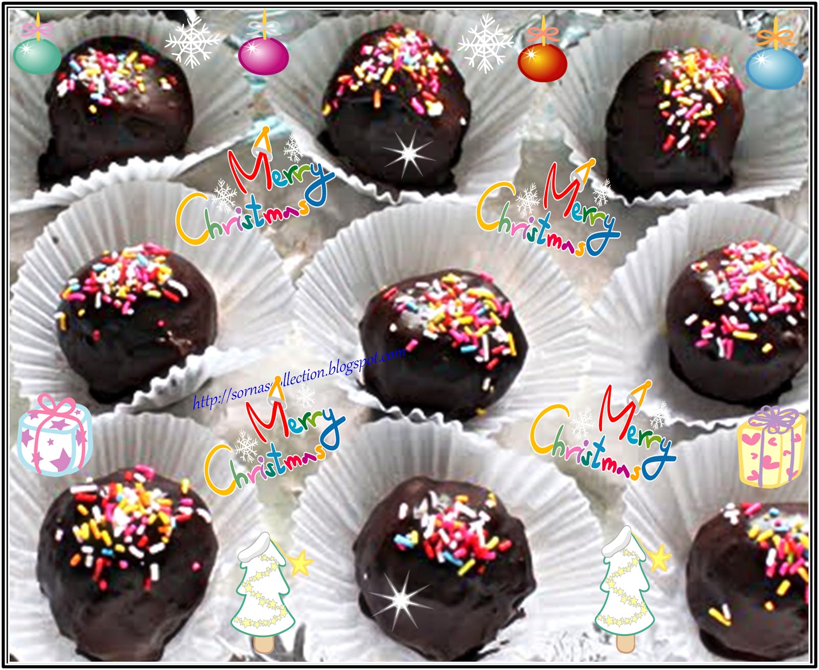 My Recipes CRUNCHY CHOCOLATE CAKE BALLS