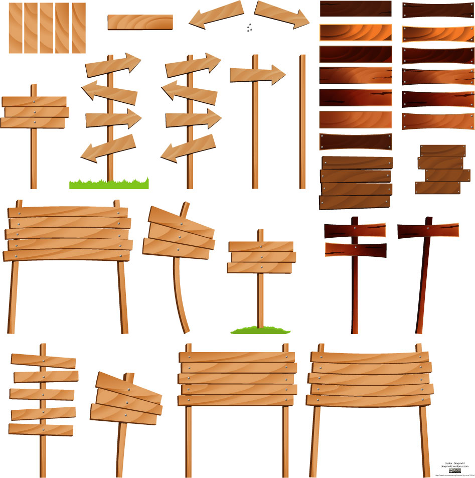 Wood Signs By parkablogs