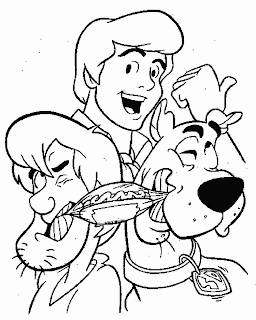 Desenhos do Scooby Doo Desenhos do Scooby Doo para pintar e imprimir