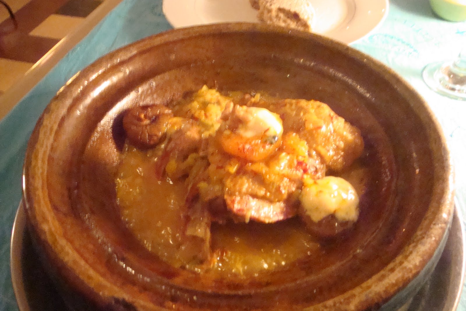 Main course--Chicken, fig, gorgonzola tajine with apricots Harrold Perrineau is one of the feautures for this week on Black Celebs ...