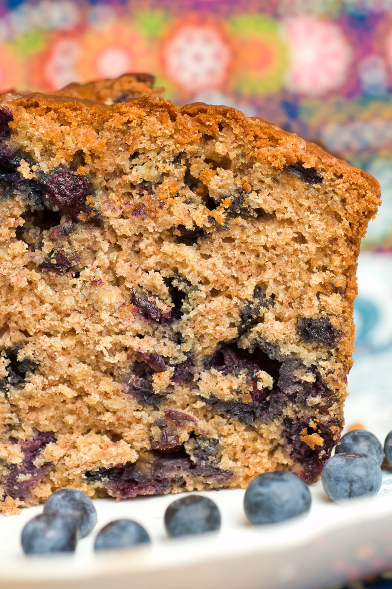 Sugar & Spice by Celeste Whole Wheat Oatmeal Blueberry Bread