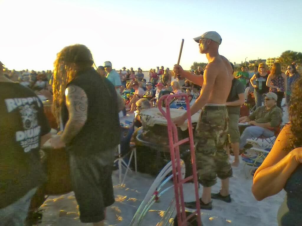 Report from the Florida Zone Siesta Key Drum Circle
