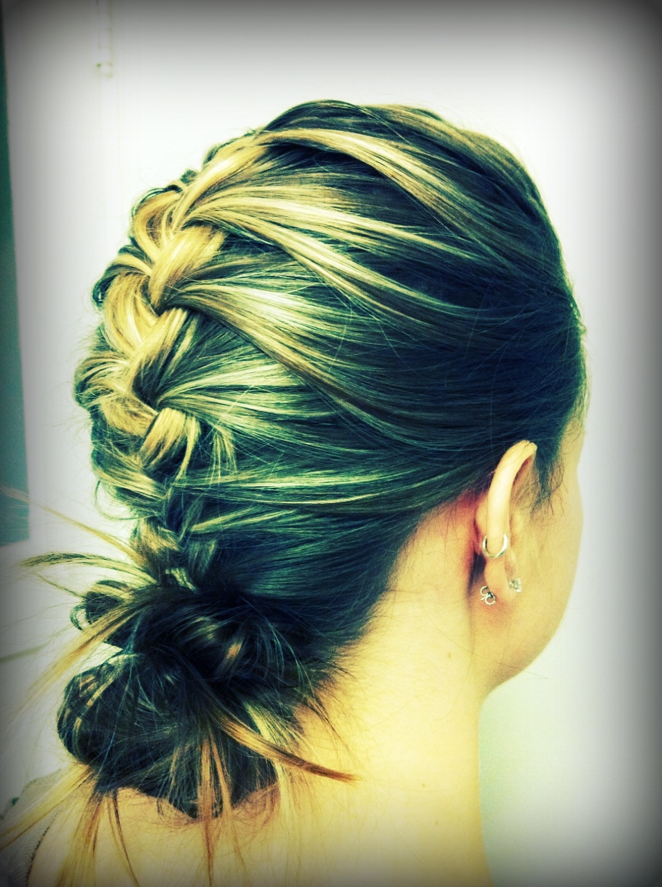 Bye Bye Beehive A Hairstyle Blog French Braid A La Bun