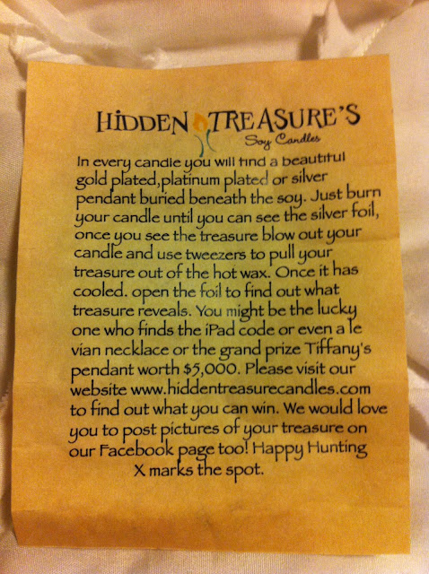 hidden treasures candle giveaway