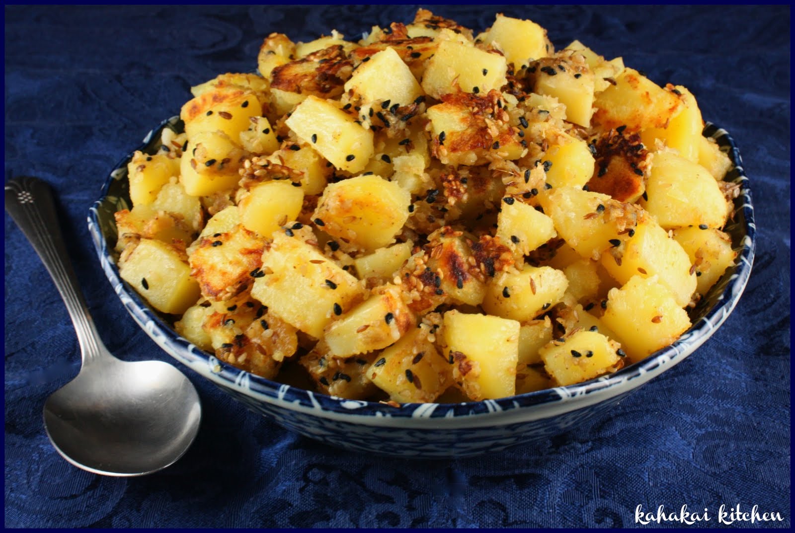 Kahakai Kitchen Potatoes with Sesame Seeds, Cumin Seeds & Black